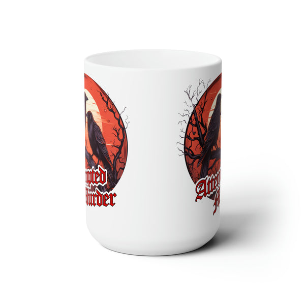 Attempted Murder Raven and Crows Coffee Mug Tea Cup