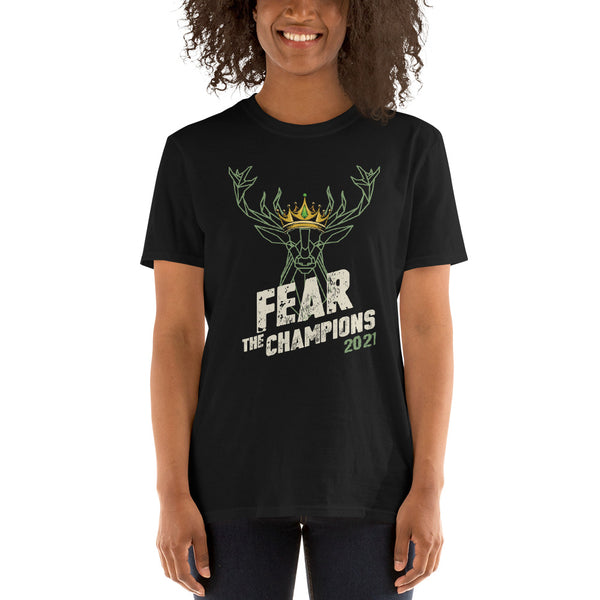 Trendyz - Fear the Deer Bucks The Champions 2021 T-Shirt