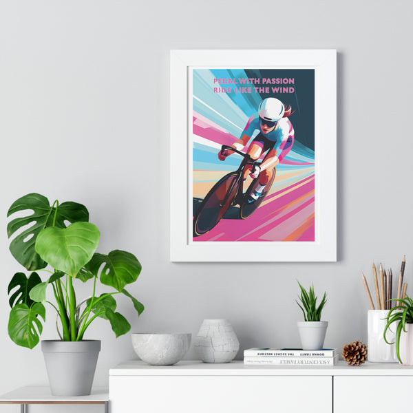 Framed Vertical Poster