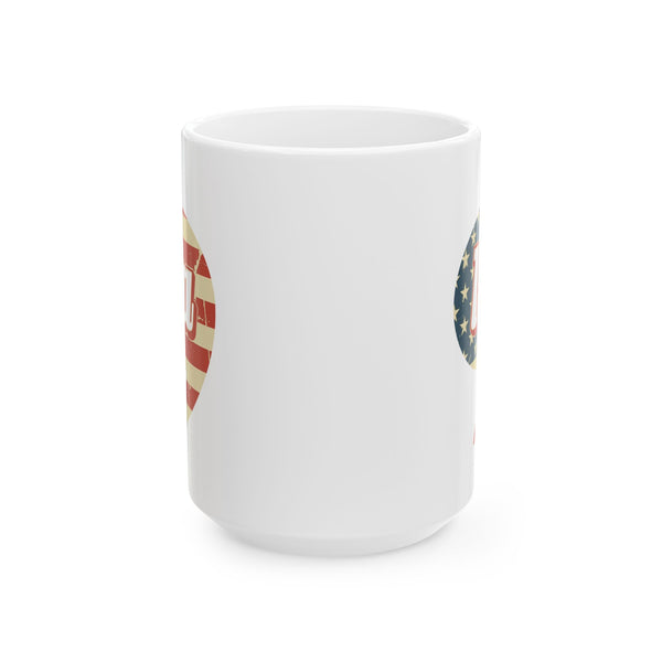 Kamala Harris Comma La Kamala-La President 2024 White glossy Tea Coffee mug Ceramic Mug