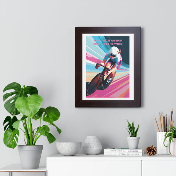 Framed Vertical Poster