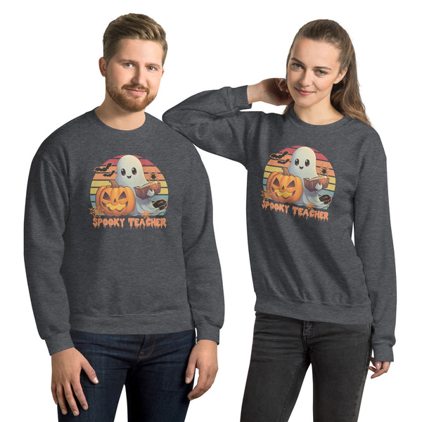 Spooky Teacher, Teacher Halloween, Halloween Teacher Sweatshirt Unisex Sweatshirt