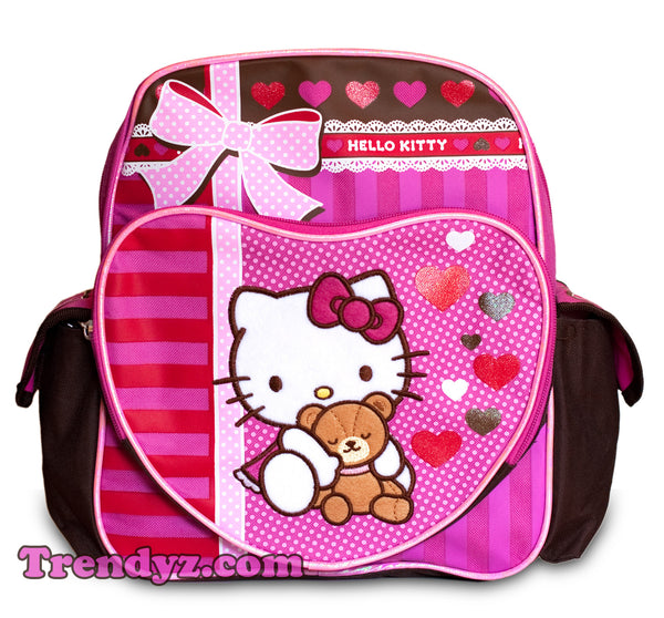 Hello Kitty Toddler Medium School Backpack 12"