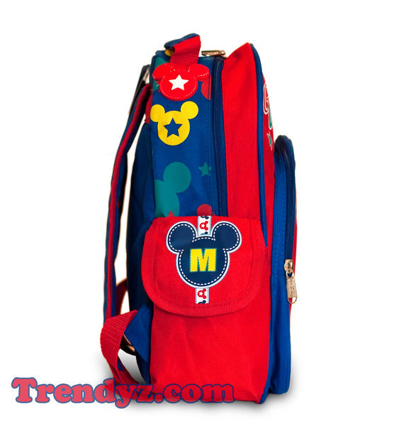 Disney Mickey Mouse - Mickey & Goofy, Toddler Medium School Backpack 12"