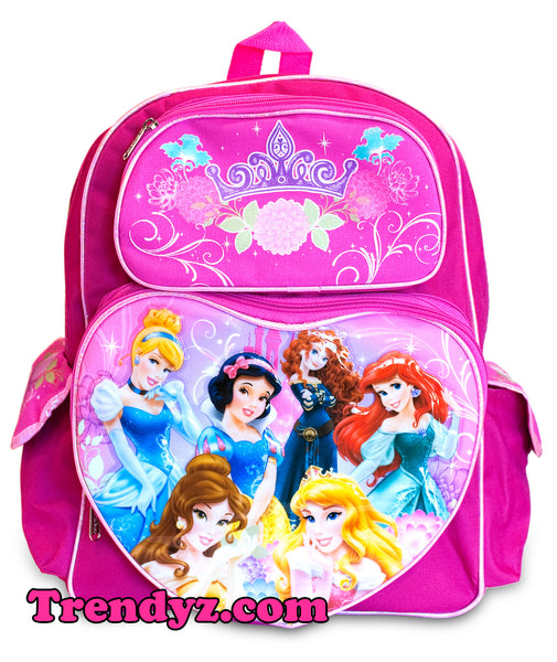 Disney Princess Series: Large School Backpack 16"