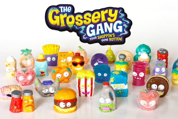 Lot of 12pcs Random The Grossery Gang Kids Toys NO DUPLICATES