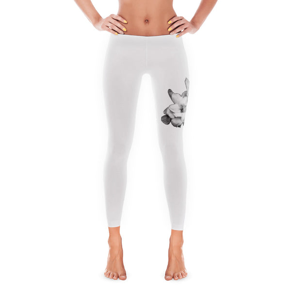 Gardenias White Leggings Design in California