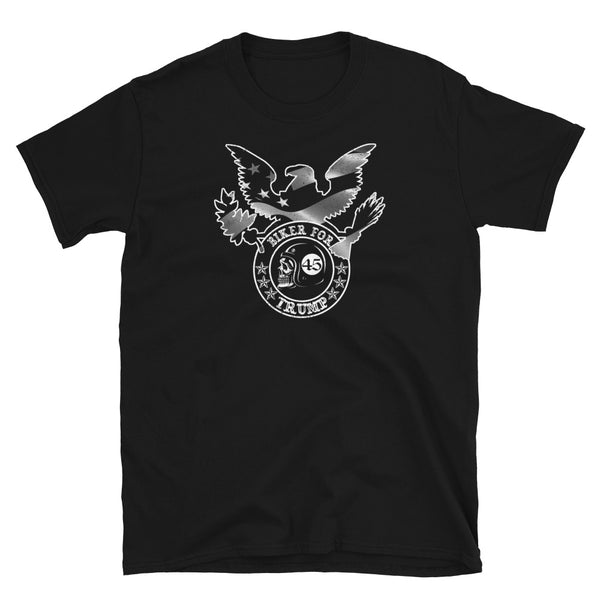 Biker for Trump 45th President Design T-Shirt