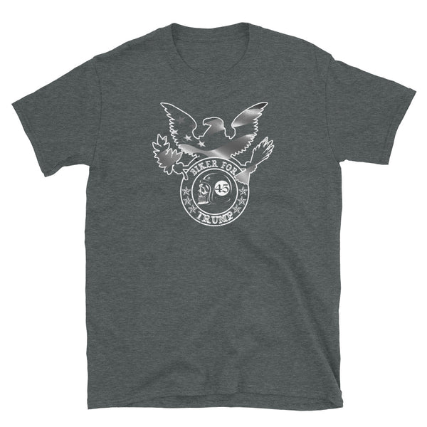 Biker for Trump 45th President Design T-Shirt