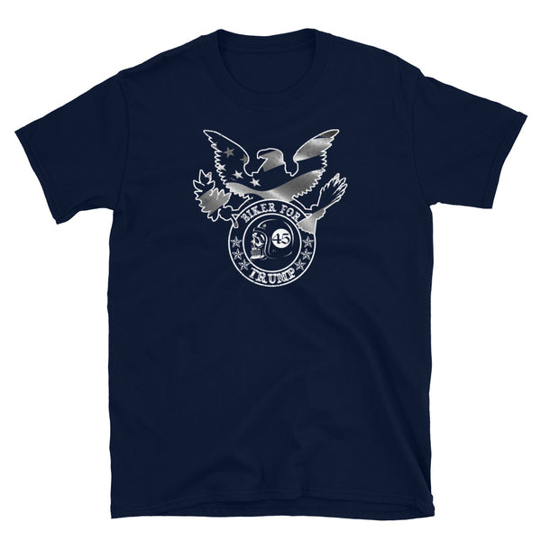 Biker for Trump 45th President Design T-Shirt