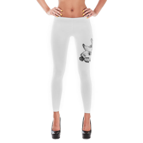 Gardenias White Leggings Design in California