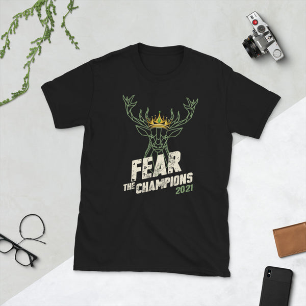 Trendyz - Fear the Deer Bucks The Champions 2021 T-Shirt