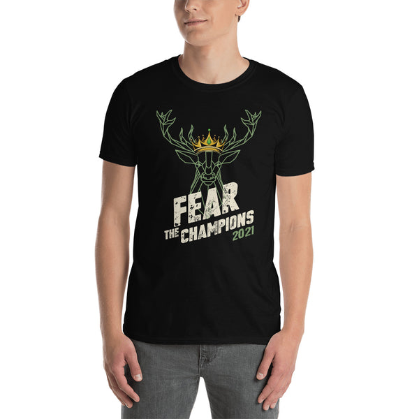 Trendyz - Fear the Deer Bucks The Champions 2021 T-Shirt