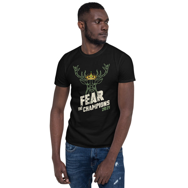 Trendyz - Fear the Deer Bucks The Champions 2021 T-Shirt