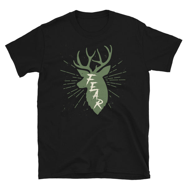 Trendyz - Fear The Deer / Buck Design Unisex Tee T-Shirt