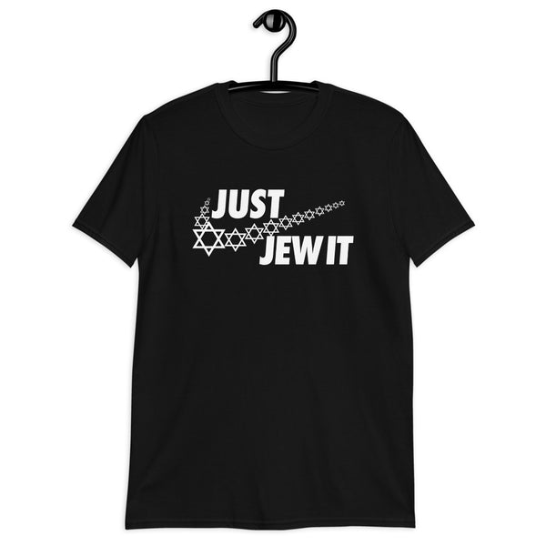 Just Jew It Funny NY Israel Jewish Short-Sleeve Unisex T-Shirt