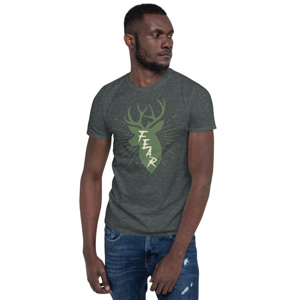Trendyz - Fear The Deer / Buck Design Unisex Tee T-Shirt