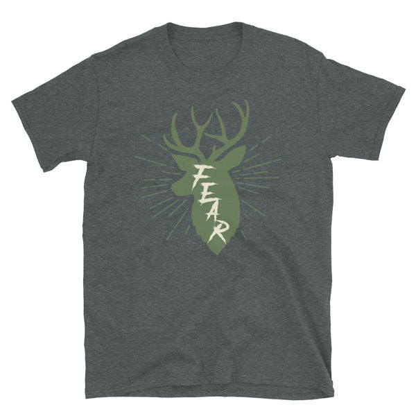 Trendyz - Fear The Deer / Buck Design Unisex Tee T-Shirt