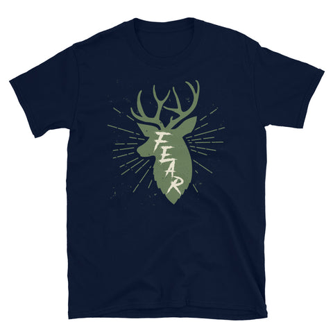 Trendyz - Fear The Deer / Buck Design Unisex Tee T-Shirt