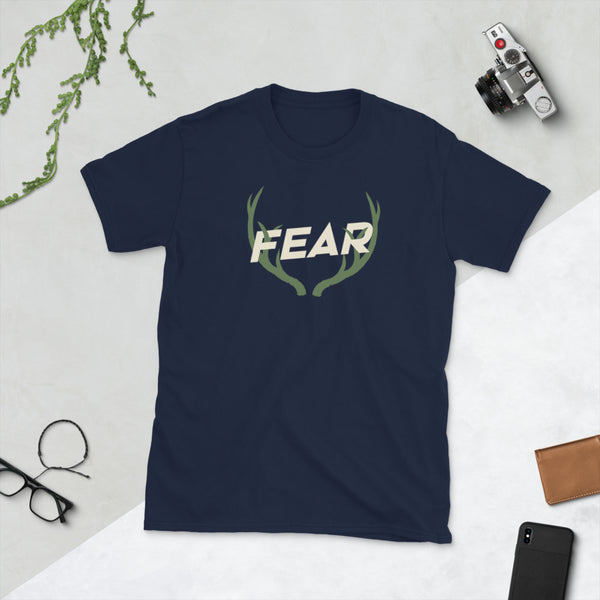 Trendyz - Fear The Deer / Buck Design Unisex Tee T-Shirt