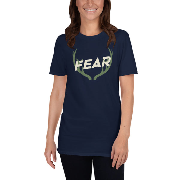 Trendyz - Fear The Deer / Buck Design Unisex Tee T-Shirt