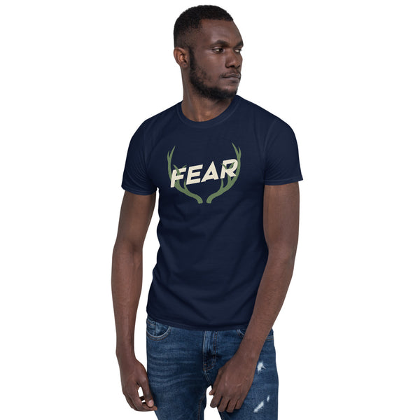 Trendyz - Fear The Deer / Buck Design Unisex Tee T-Shirt