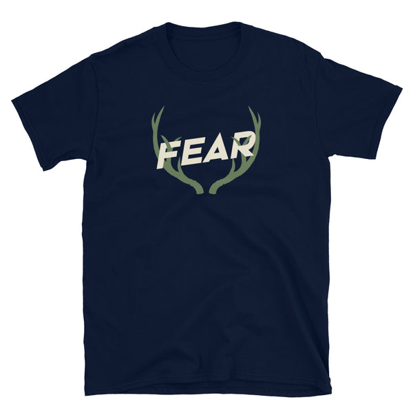 Trendyz - Fear The Deer / Buck Design Unisex Tee T-Shirt