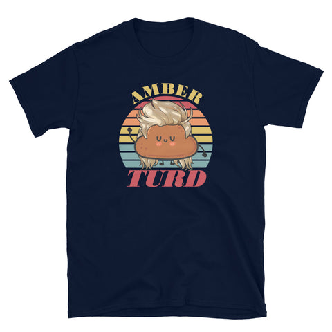 Amber Heard Covered Johnny Depp's Bed In Poop Black Humor Unisex Tee T-shirt